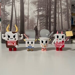 tokidoki moofia lot of 4 (series 2 & 3)